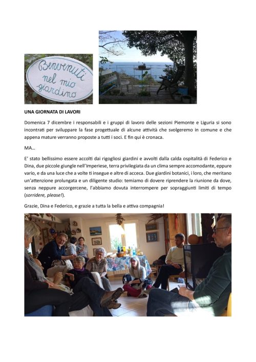 A.Di.P.A. Sezione Liguria: una giornata di lavori