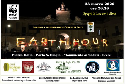Earth hour- Spegni la luce per il clima, Sabato 28.03.2026