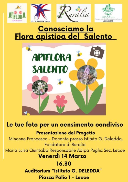 A.Di.P.A. Sezione Puglia ed il progetto ApiFlora