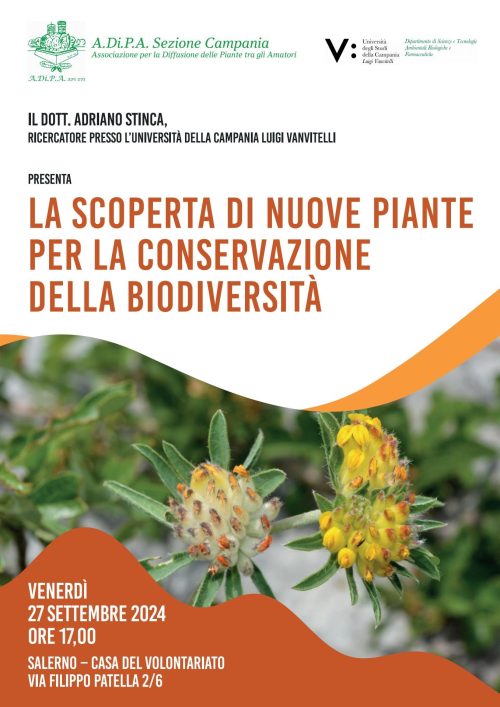 A.Di.P.A. Sezione Campania: conferenza del Dott. Adriano Stinca sulla biodiversità