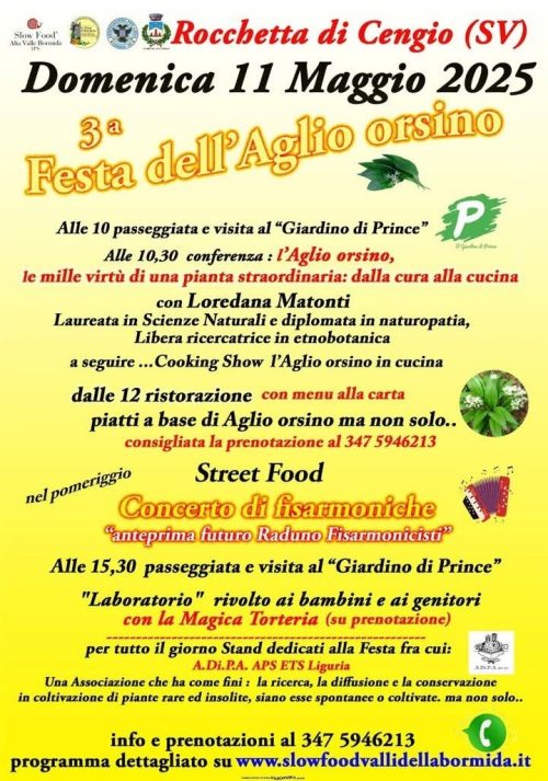 A.Di.P.A. Sezione Liguria: Festa dell’Aglio Orsino III° edizione