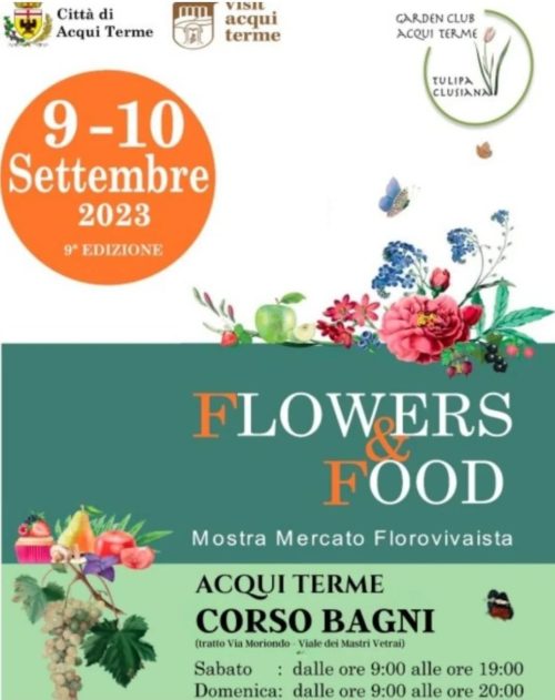 A.Di.P.A. Sezione Piemonte a FLOWERS & FOOD!!!
