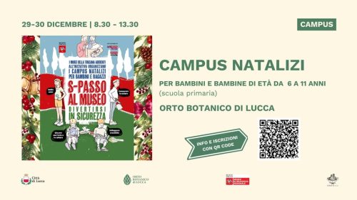 S-PASSO al MUSEO: Campus natalizi presso l’Orto botanico di Lucca