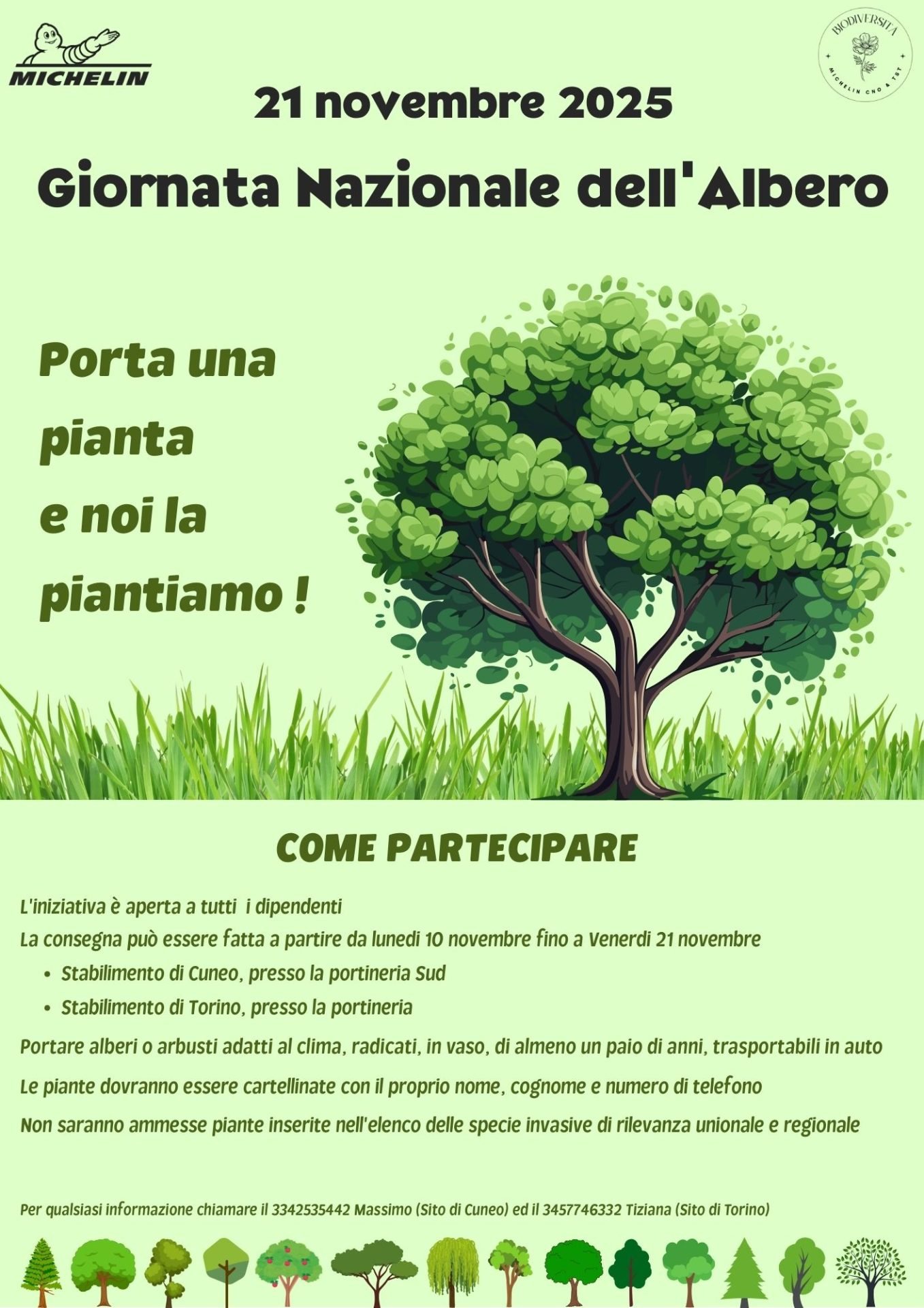 A.Di.P.A. Sezione Piemonte a sostegno della BIODIVERSITA’ negli stabilimenti MICHELIN ITALIA