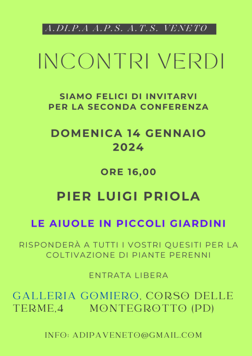 A.Di.P.A. Sezione Veneto: conferenza a cura di Pier Luigi Priola