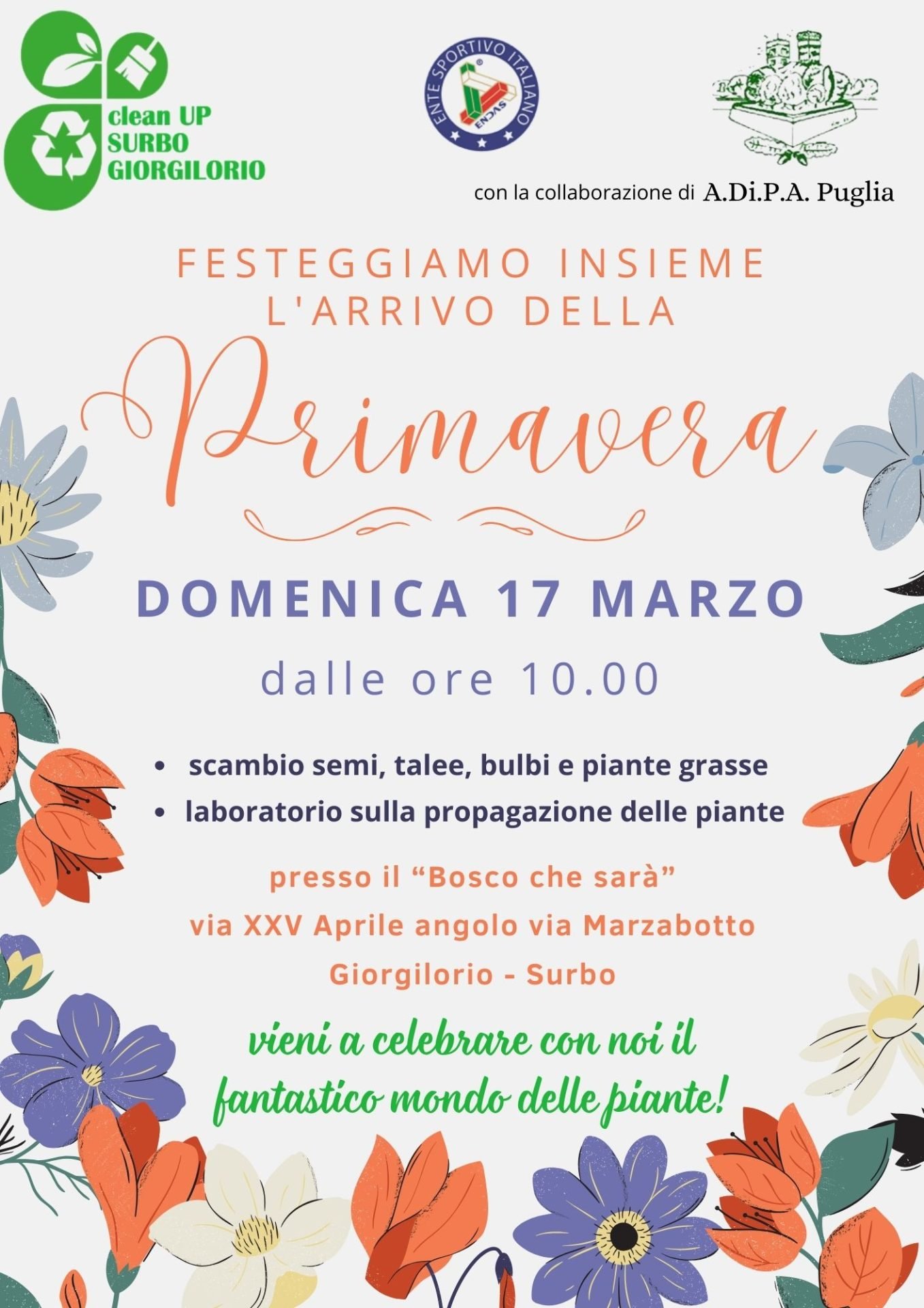 A.Di.P.A. Sezione Puglia: Mostra – Scambio di Primavera!!!