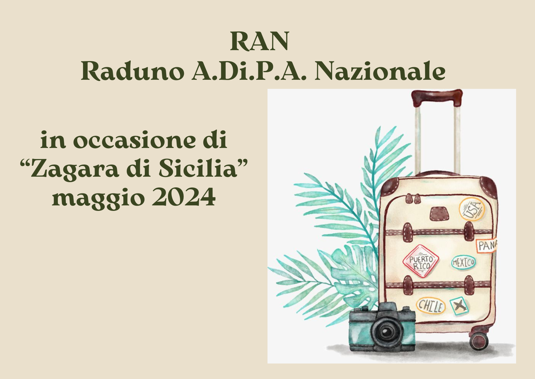 RAN – II° Raduno A.Di.P.A. Nazionale: primavera in Sicilia