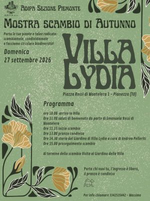 Mostra Scambio d’autunno con la Sezione Piemonte