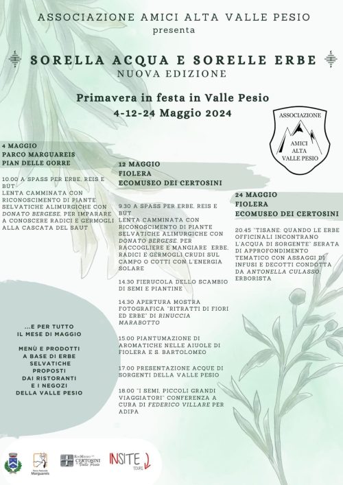 A.Di.P.A. Sezione Piemonte a “Sorella Acqua e Sorelle Erbe”