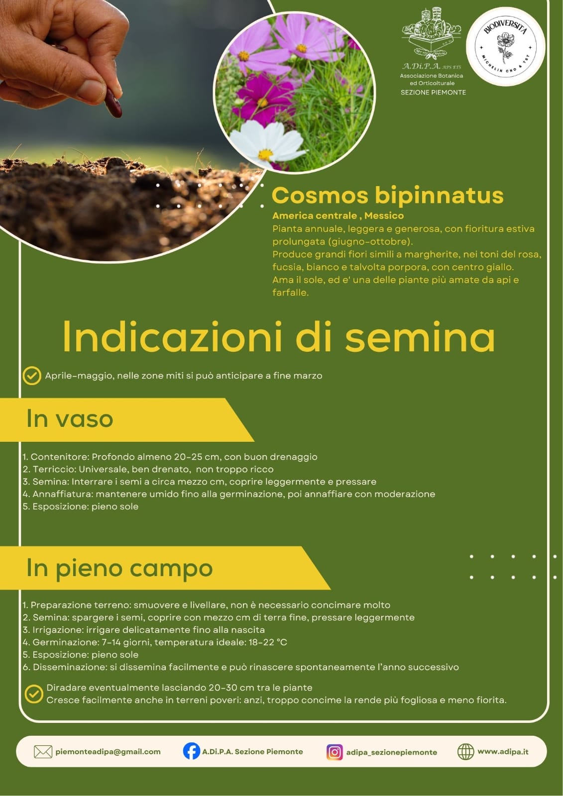 A.Di.P.A. Sezione Piemonte e Michelin per la Giornata della Natura 2026