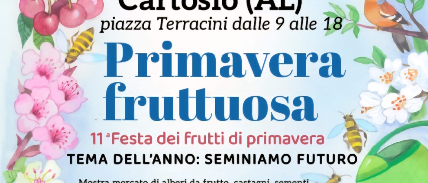 Si torna a Cartosio per seminare il futuro