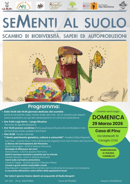 Sementi al suolo torna a Caraglio