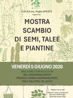 Mostra scambio presso il Muse Castromediano di Lecce