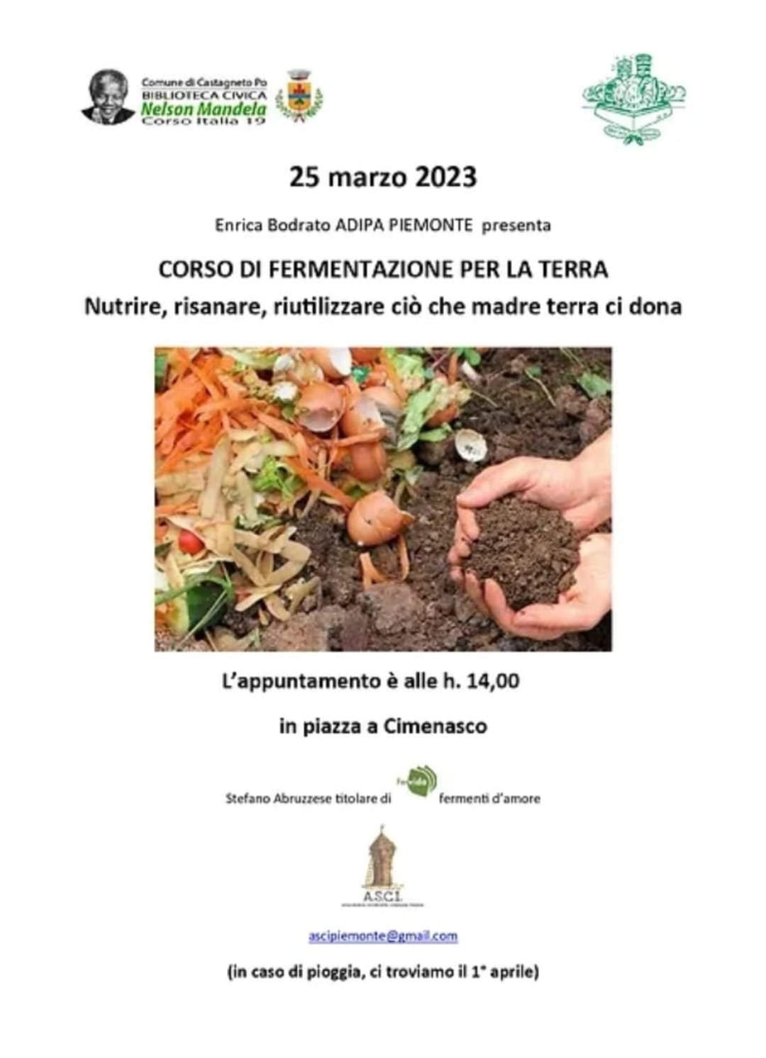 Corso di fermentazione per la terra: nutrire, risanare, riutilizzare ciò che madre terra ci dona