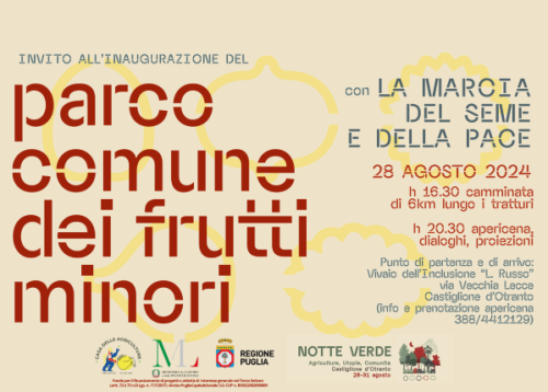 A.Di.P.A. Sezione Puglia al “Parco Comune dei Frutti Minori”