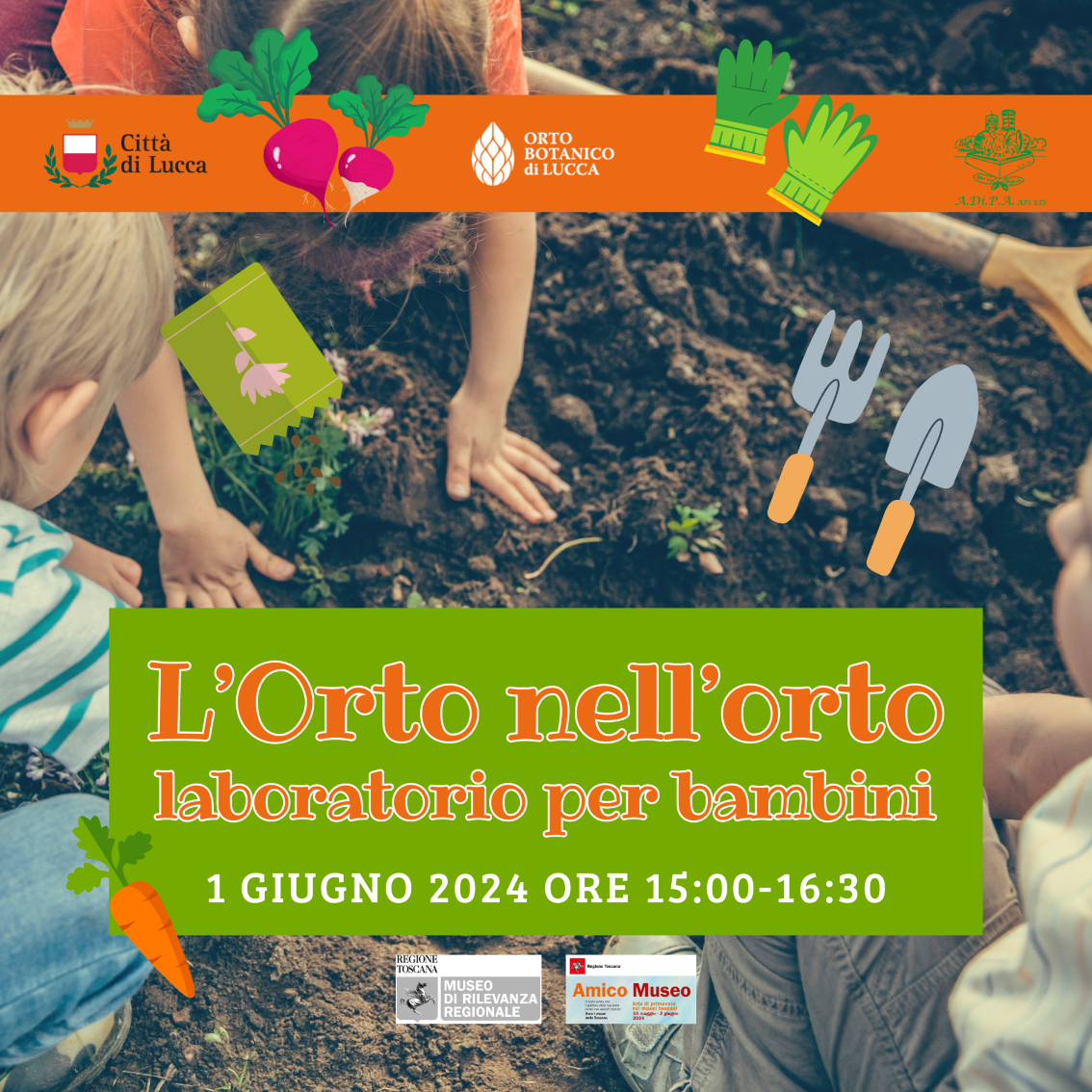 “L’Orto nell’Orto”: laboratorio per giovani coltivatori