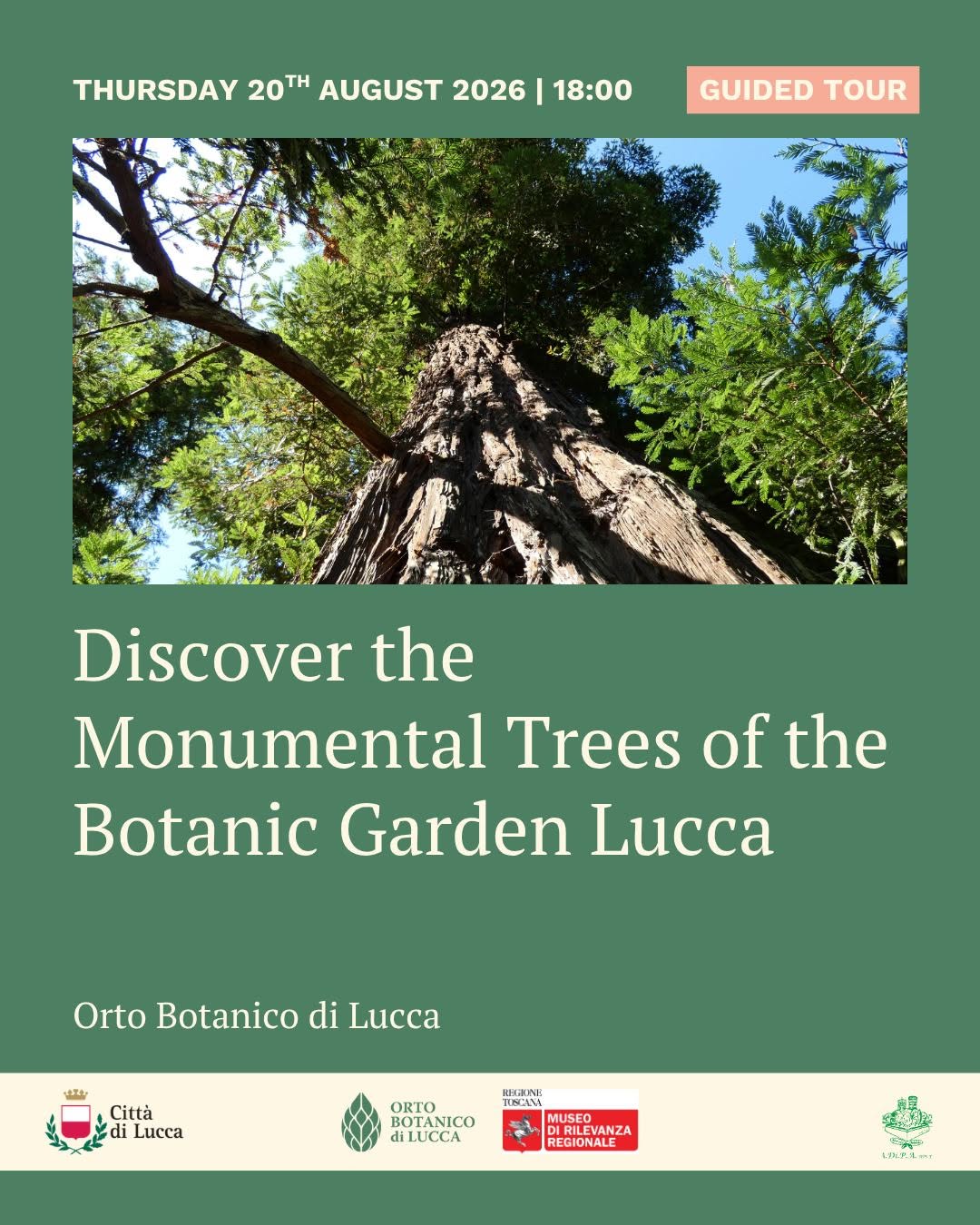Botanic Garden Lucca: The Monumental Trees -Orto botanico di Lucca: gli alberi monumentali