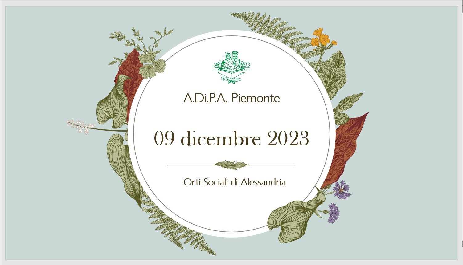 A.Di.P.A. Sezione Piemonte: riunione di fine anno 2023