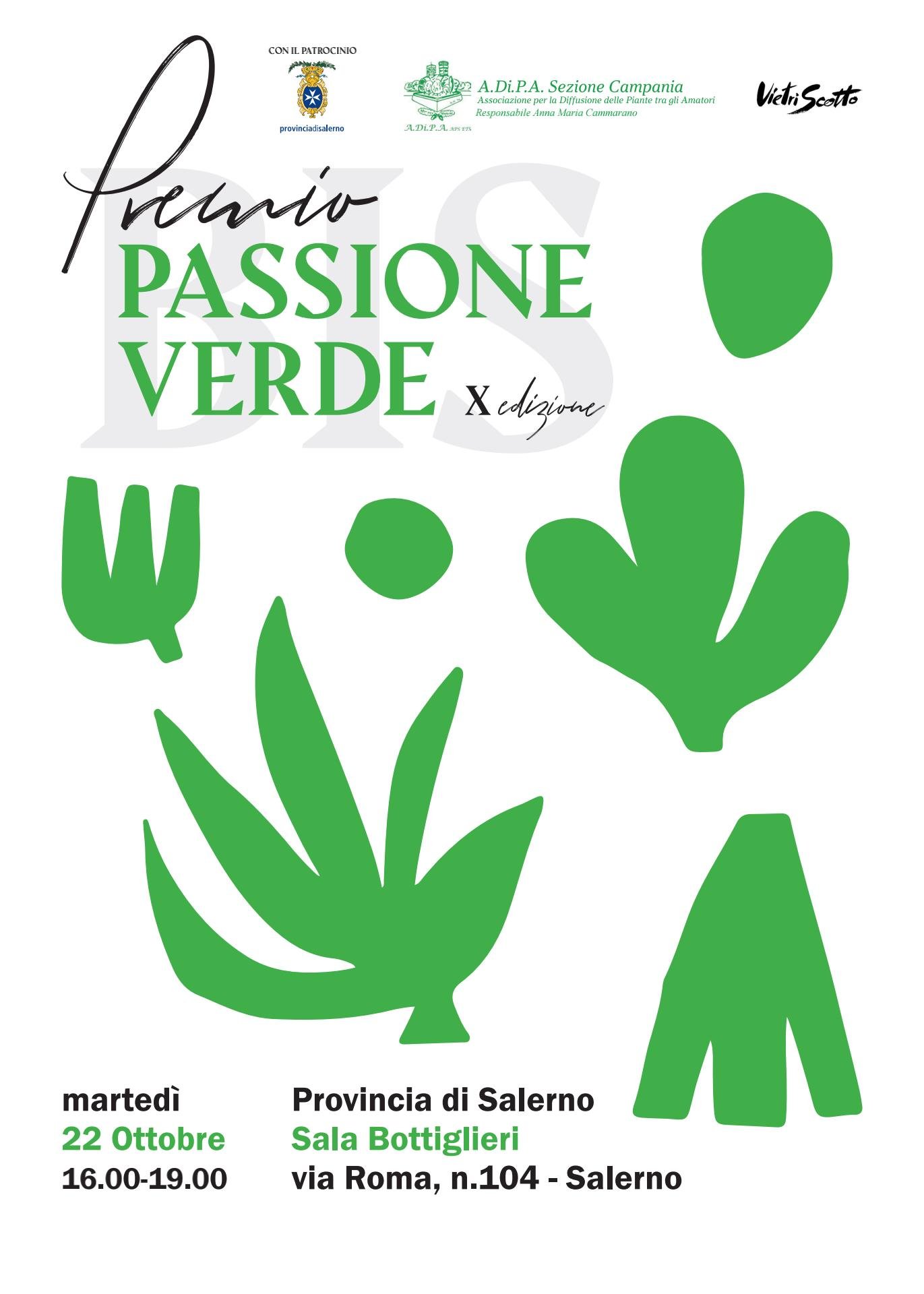 A.Di.P.A. Sezione Campania: premio “PASSIONE VERDE”
