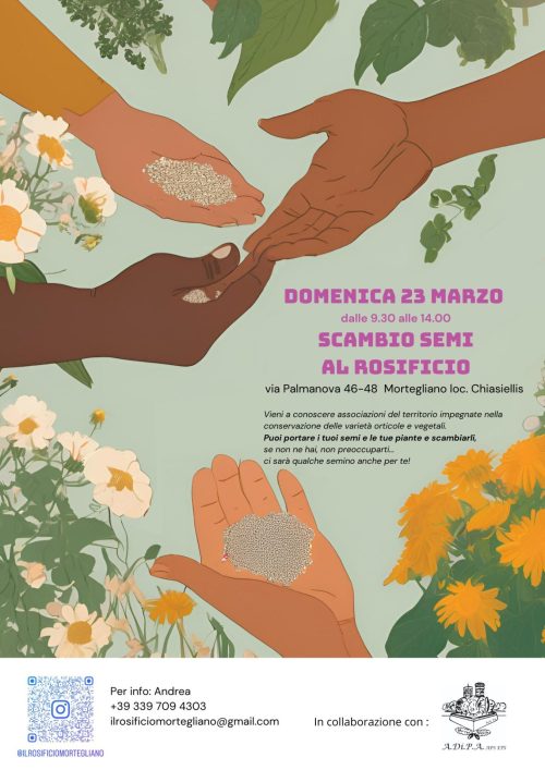 A.Di.P.A. Sezione Friuli Venezia Giulia: scambio SEMI al ROSIFICIO