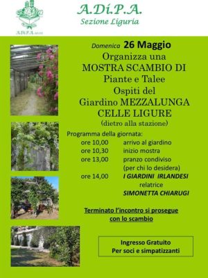 A.Di.P.A. Sezione Liguria: MOSTRA SCAMBIO di PRIMAVERA!!!