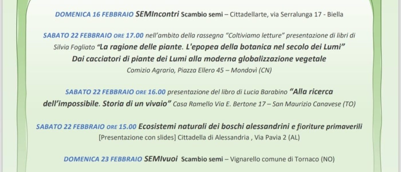 A.Di.P.A. Sezione Piemonte : aggiornamento sul calendario attività