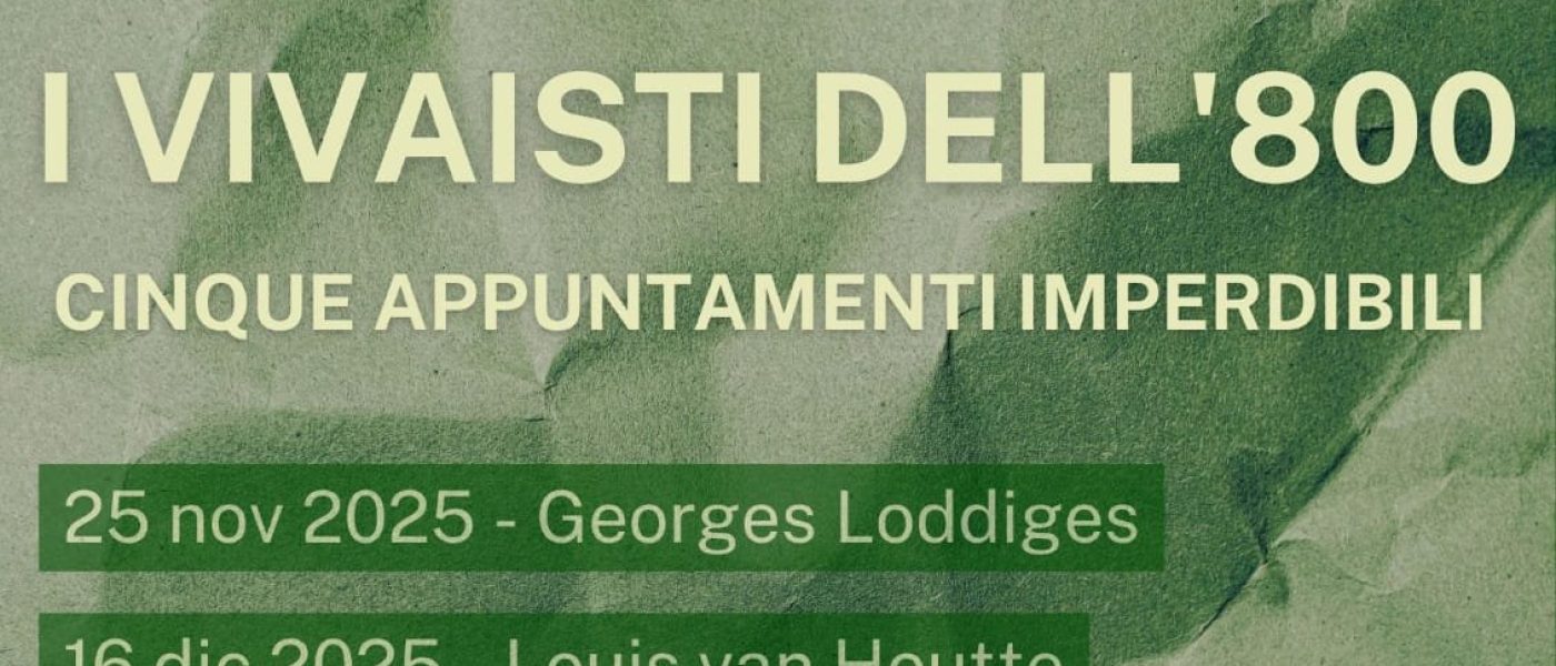 Ciclo di incontri per conoscere le origini del florovivaismo con A.Di.P.A. Sezione Piemonte