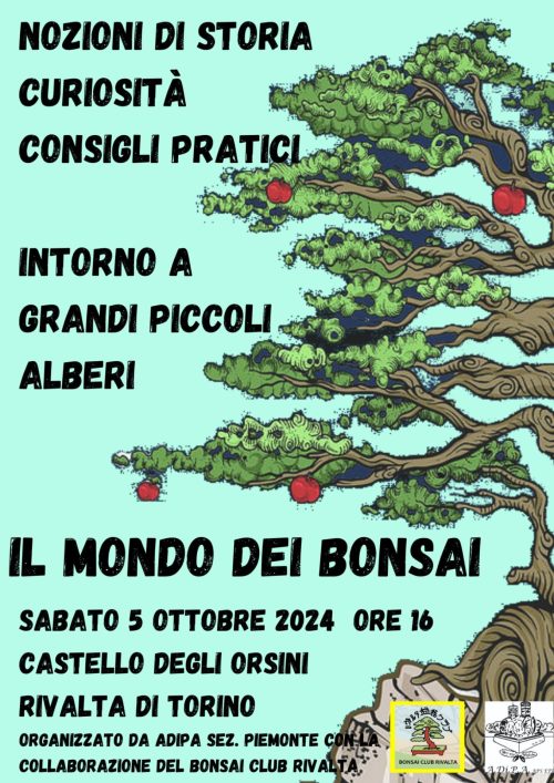 A.Di.P.A. Sezione Piemonte: dai Bonsai al Castello di Masino insieme ai FAI