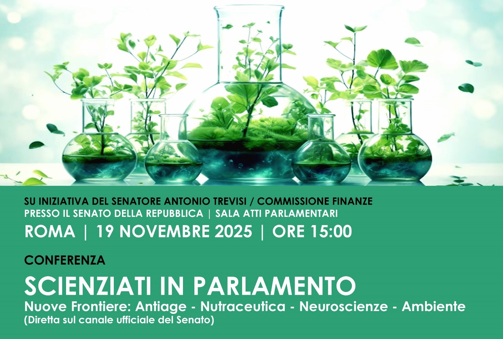 Scienziati in Parlamento…e A.Di.P.A. all’Orto botanico di Roma