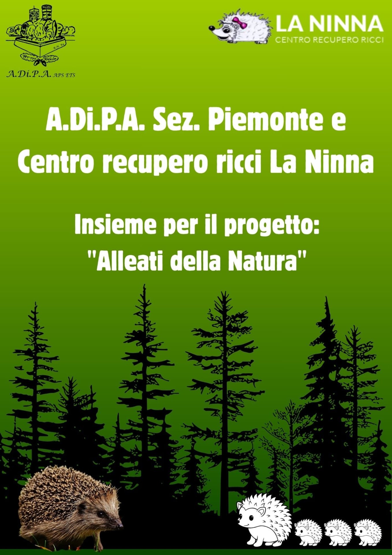 Alleati per la NATURA con A.Di.P.A. Sezione Piemonte