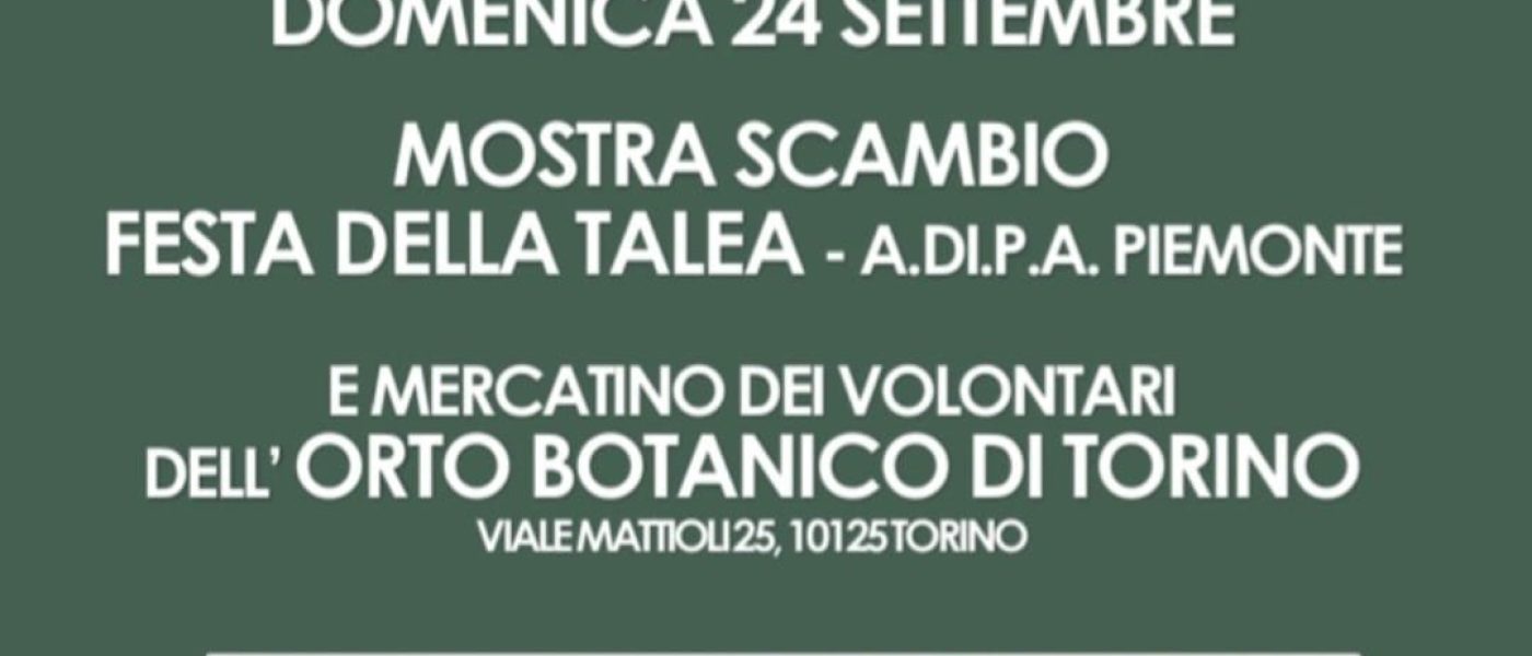 A.Di.P.A. Sezione Piemonte: Mostra scambio di autunno