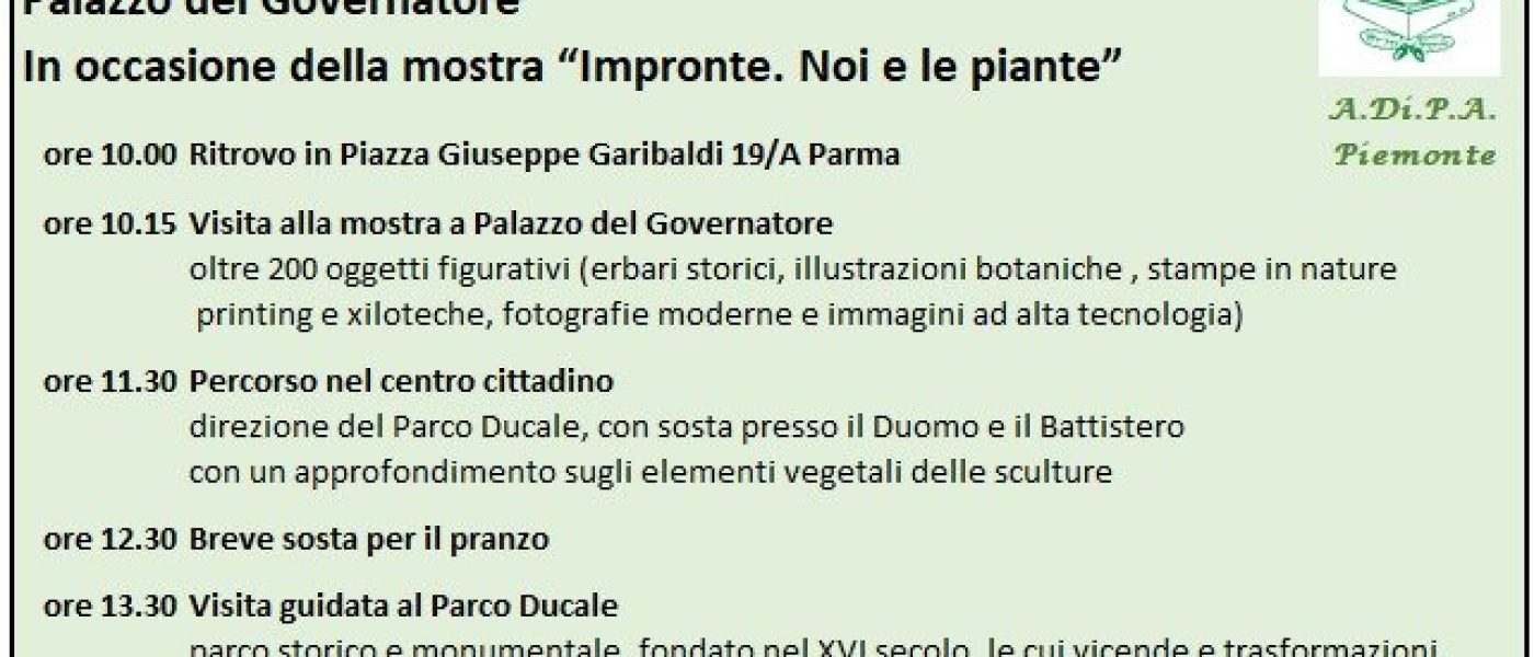 A.Di.P.A. Sezione Piemonte gita a Parma