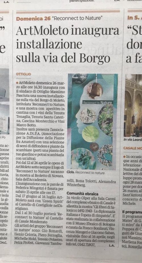 A.Di.P.A. Piemonte partecipa ad ArtMoleto