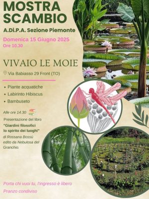 MOSTRA SCAMBIO PRIMAVERILE A.Di.P.A. Sezione Piemonte