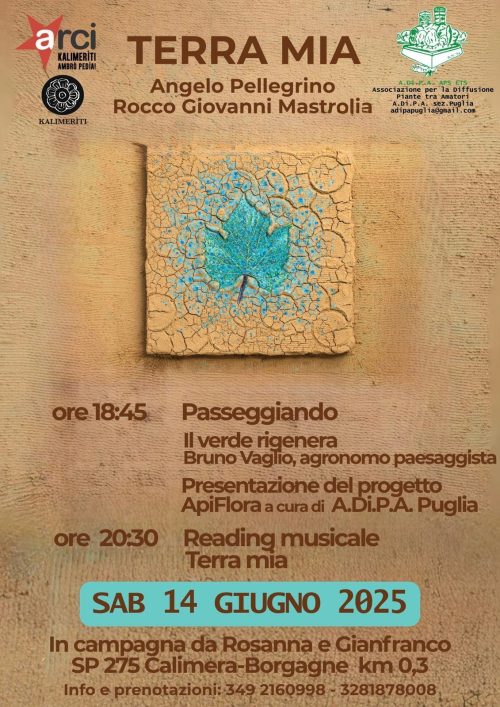 A.Di.P.A. Sezione Puglia con TERRA MIA