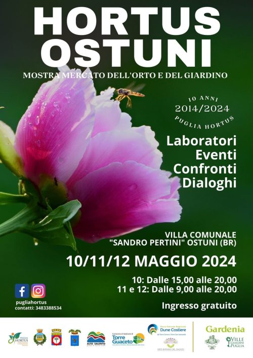 A.Di.P.A. Sezione Puglia: maggio a “HORTUS OSTUNI”
