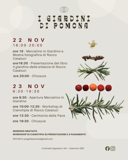 A.Di.P.A. Sezione Puglia ai “Giardini di Pomona”