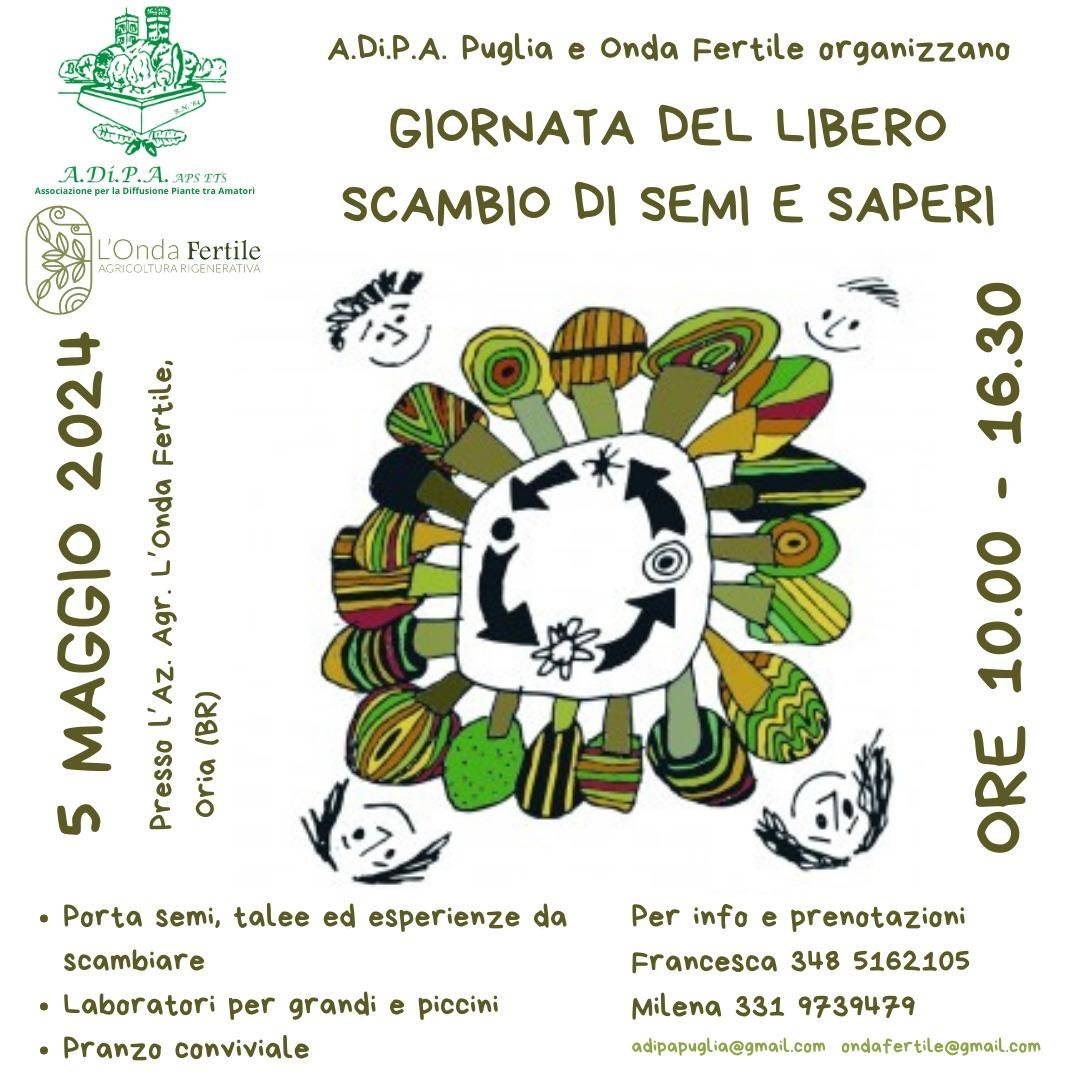 A.Di.P.A. Sezione Puglia e Onda Fertile: scambio SEMI