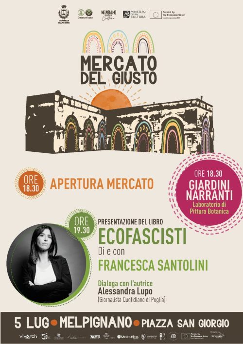 Luglio al “Mercato del Giusto” con A.Di.P.A. Sezione Puglia