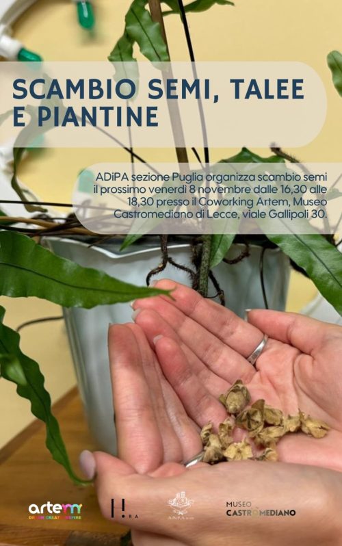 Gli SCAMBI del venerdì con A.Di.P.A. Sezione Puglia