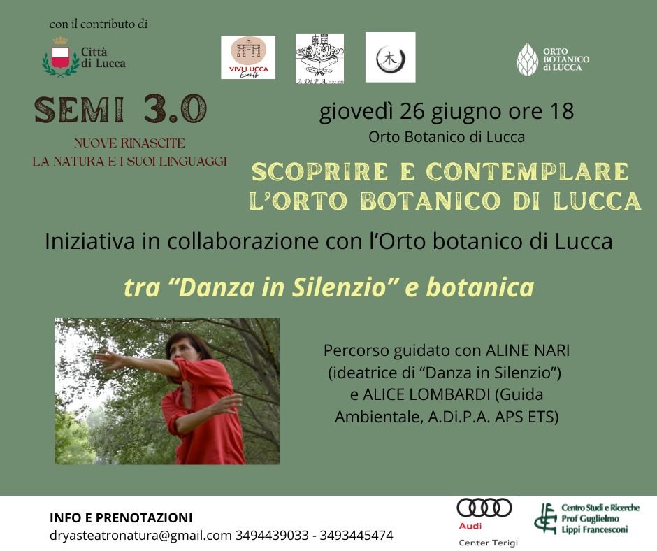 A.Di.P.A. Sede Centrale tra botanica e danza al Festival SEMI 3.0