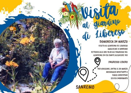 Visita al Giardino di Libereso Guglielmi a Sanremo