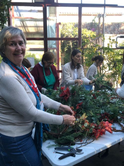 Ghirlande all’Orto botanico di Lucca insieme a A.Di.P.A. Sede Centrale