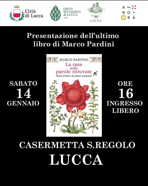 Presentazione del libro: “La casa delle parole ritrovate” di Marco Pardini – Maria Pacini Fazzi Editore