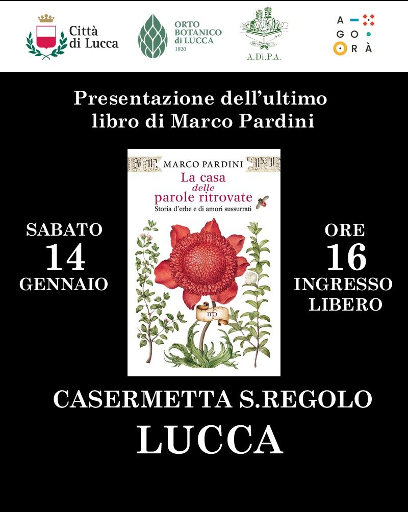Presentazione del libro: “La casa delle parole ritrovate” di Marco Pardini – Maria Pacini Fazzi Editore