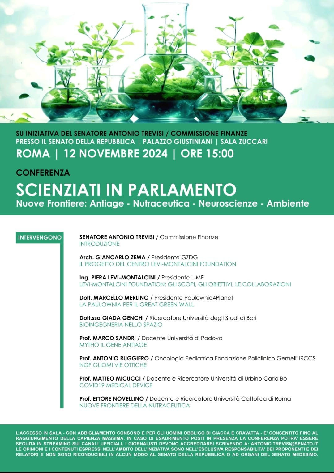 A.Di.P.A. al Senato di Roma